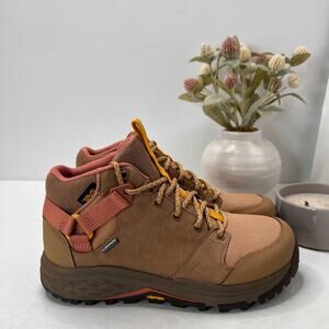 Teva Grandview GORE-TEX Mid Hiking Boot Honey Brown 1106832 Women 9 Tried On